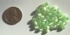 50 4mm Round Light Green Fiber Optic